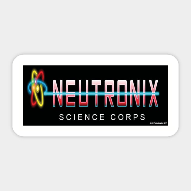 Neutronix Science Corps Sticker by DocNebula